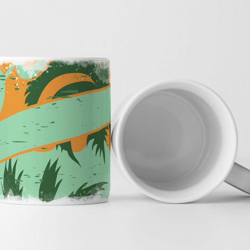 EAU ZONE Motiv Spruch Tasse Geschenk