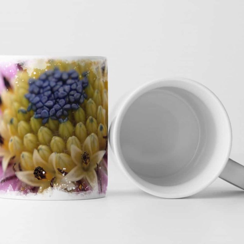 Tasse Geschenk Naturfotografie – Margeritenblüte