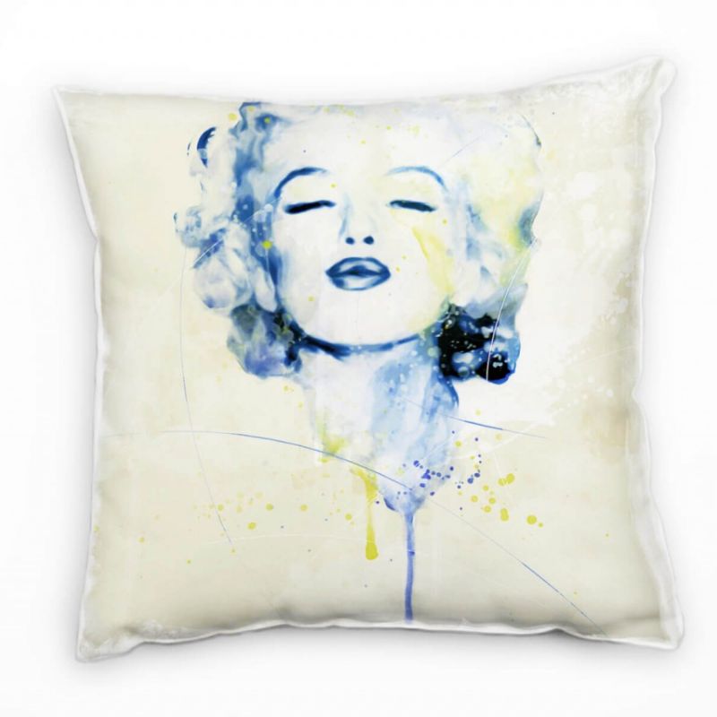 Marilyn Monroe X Deko Kissen Bezug 40x40cm für Couch Sofa Lounge Zierkissen