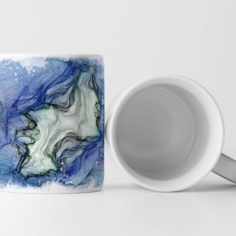 Tasse Geschenk Tinte in Wasser