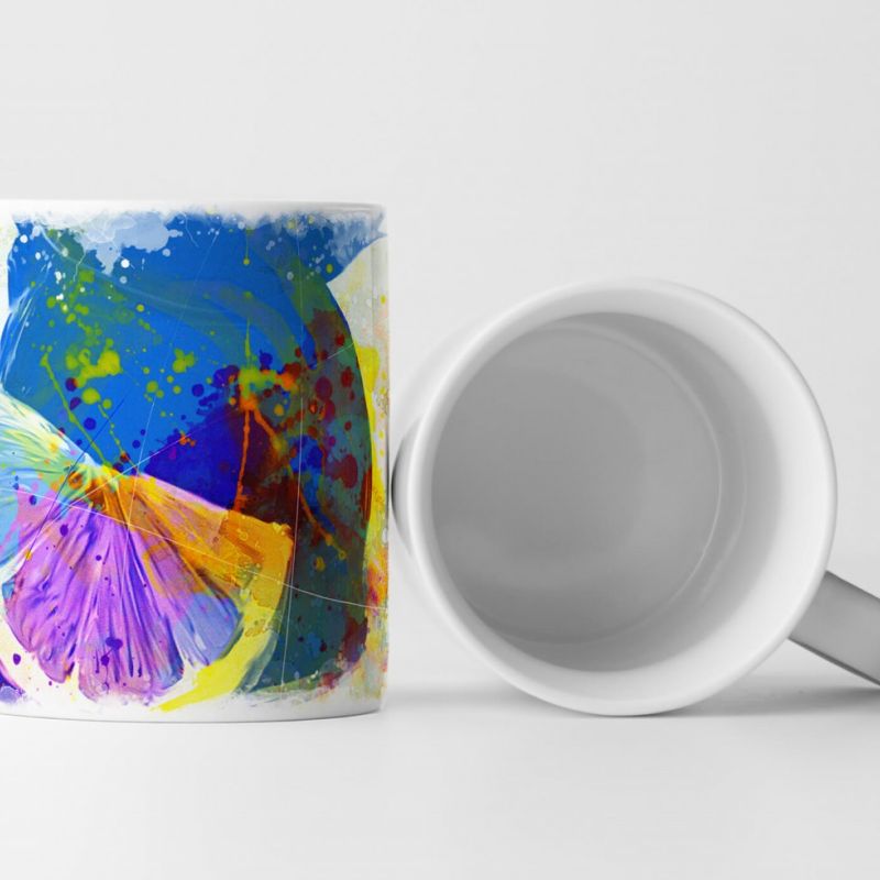 Zitrone Tasse als Geschenk,  Design Sinus Art