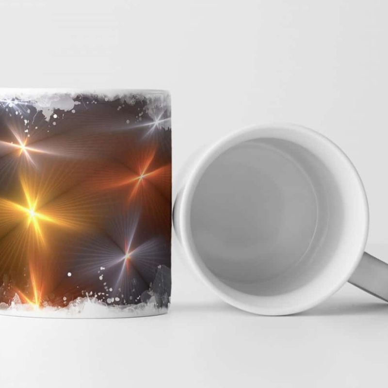 Tasse Geschenk Digitale Grafik – Lichtsterne