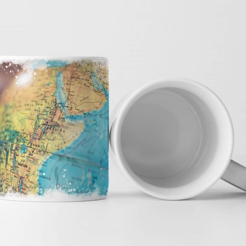 Tasse Geschenk Globus – stilvolle Fotografie