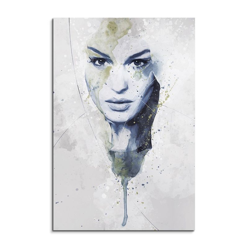 Monica Bellucci I Aqua 90×60 cm Aquarell Kunstbild