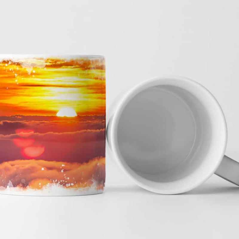 Tasse Geschenk Landschaftsfotografie – Berglandschaft in Thailand