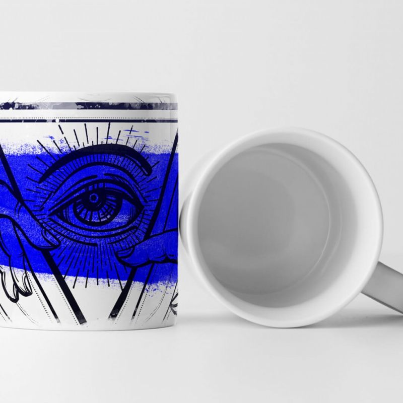 EAU ZONE Motiv Spruch Tasse Geschenk