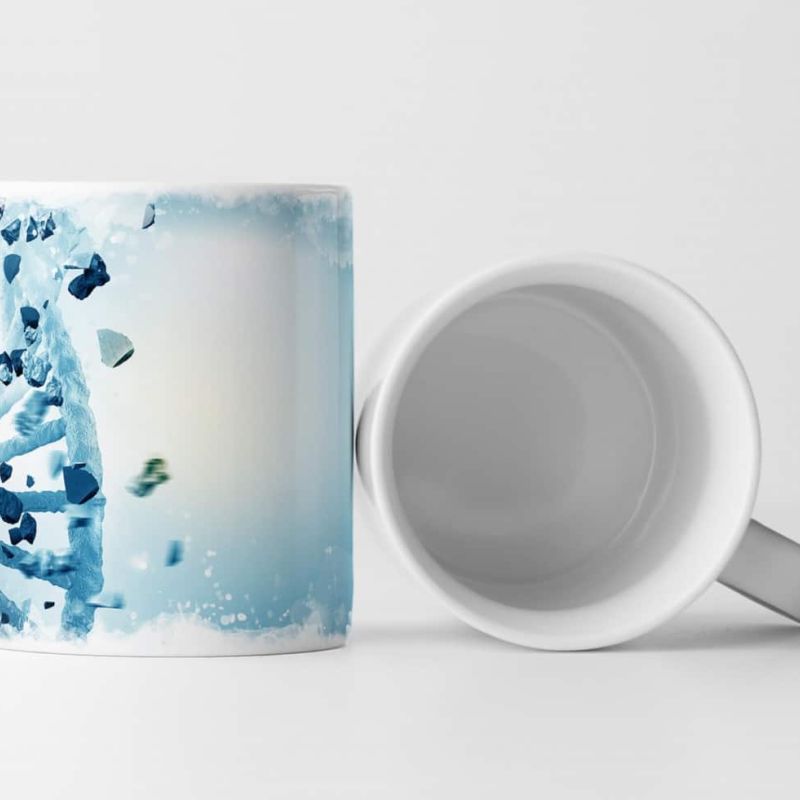 Tasse Geschenk Bild – DNA Molekül