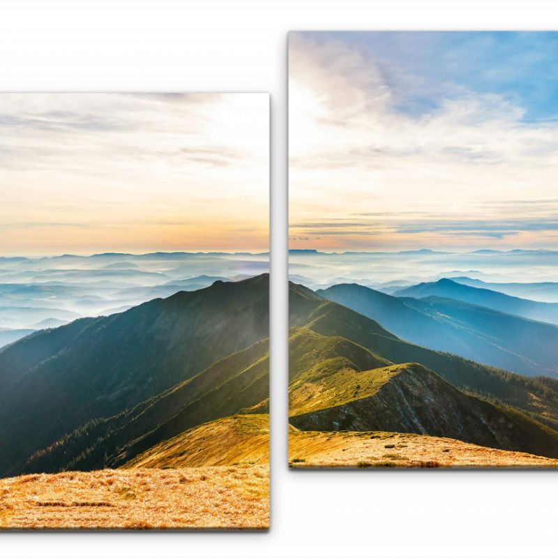 Berge Landschaft Wandbild in verschiedenen Größen