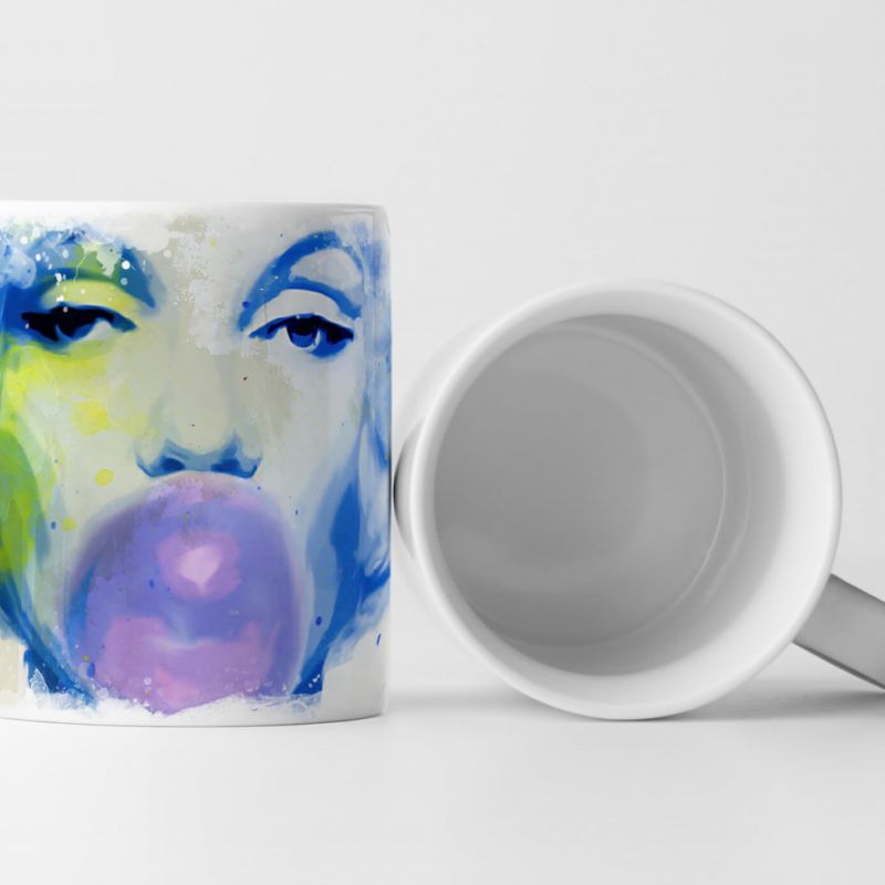 Marilyn Monroe VII Tasse als Geschenk,  Design Sinus Art