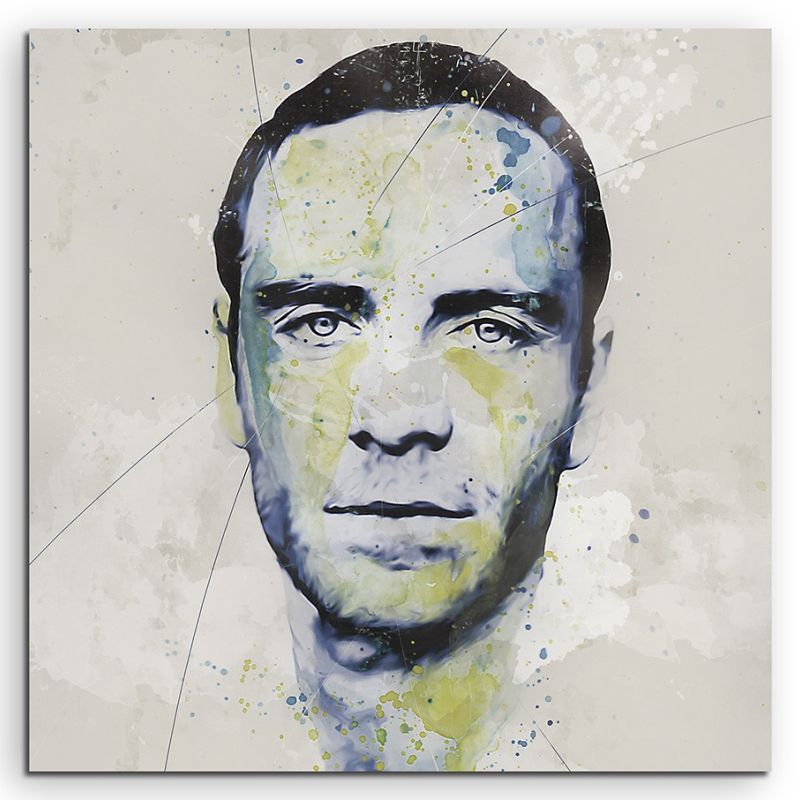 Michael Fassbender Aqua 90×60 cm Aquarell Kunstbild