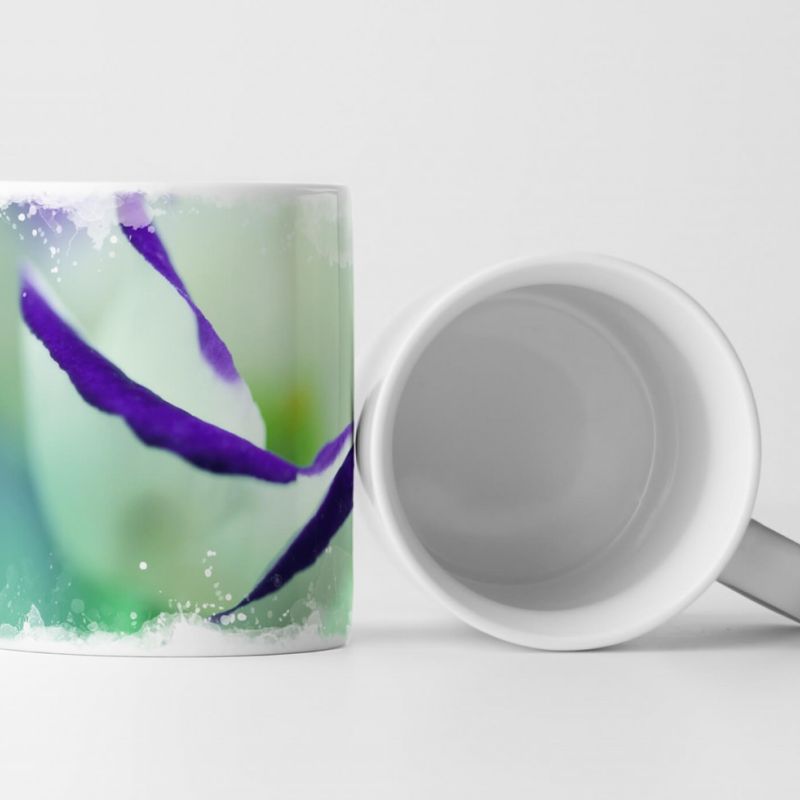 Tasse Geschenk Fotografie Blüte Nahaufnahme Macro