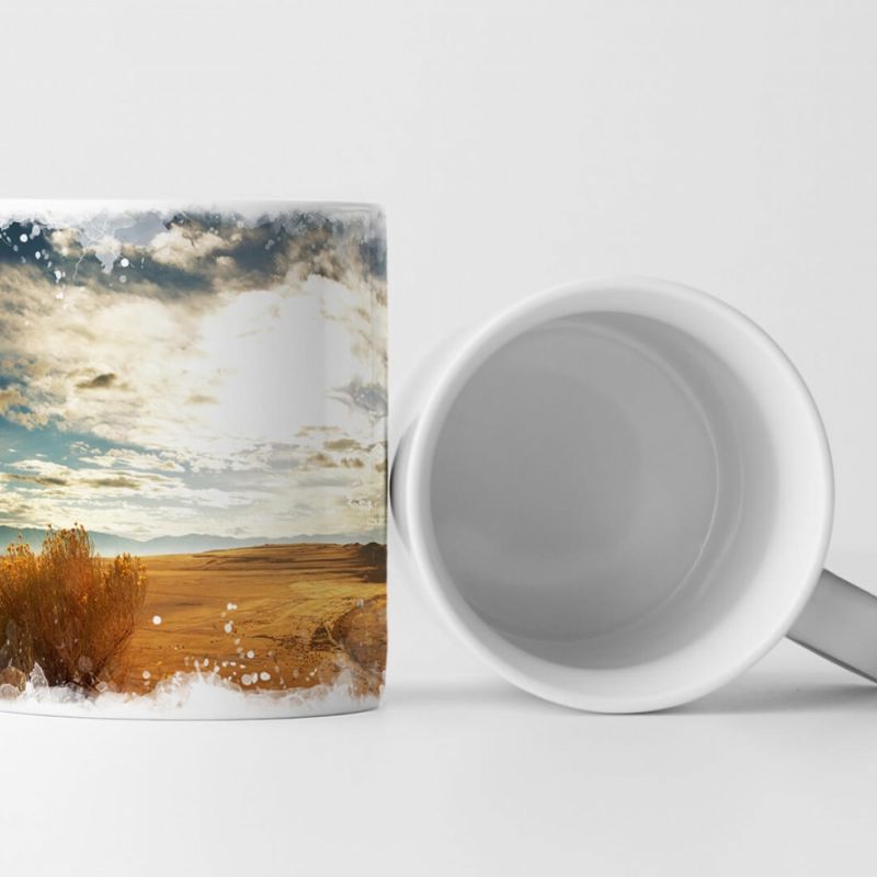 Tasse Geschenk Landschaftsfotografie – Prärielandschaft