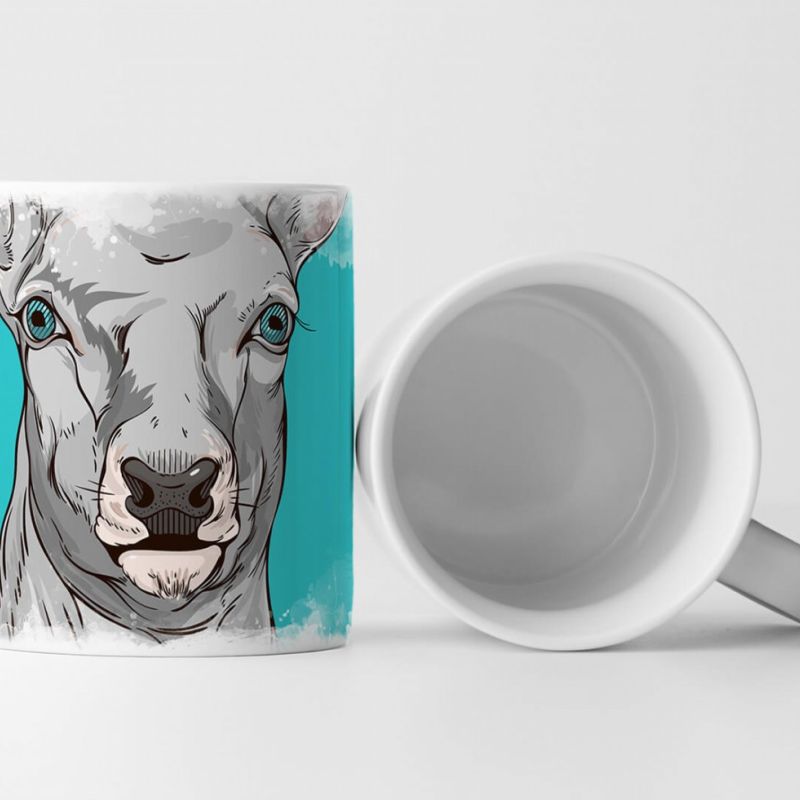 EAU ZONE Motiv Spruch Tasse Geschenk