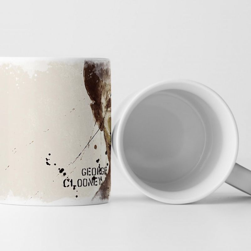 George Clooney Tasse als Geschenk,  Design Sinus Art