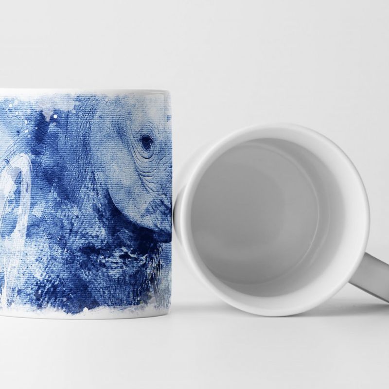 Rhinos Tasse als Geschenk,  Design Sinus Art