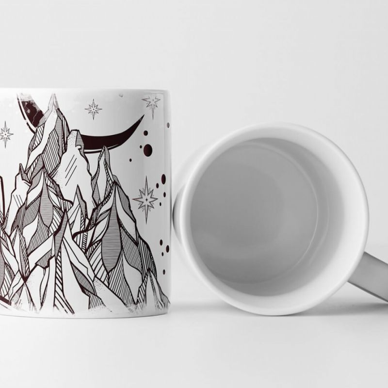 EAU ZONE Motiv Spruch Tasse Geschenk