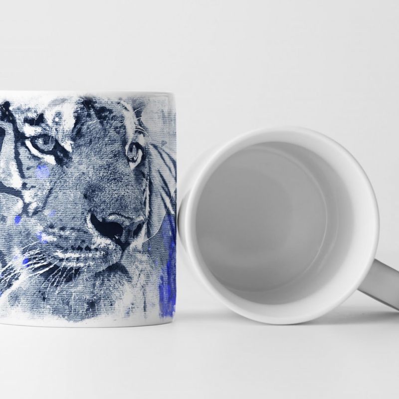 Tiger II Tasse als Geschenk,  Design Sinus Art