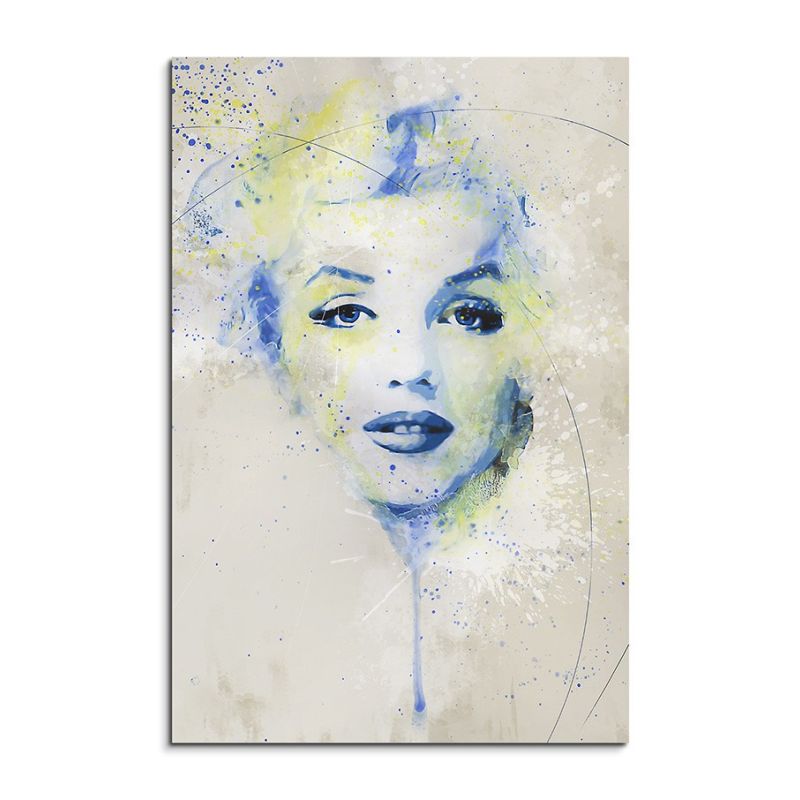 Marilyn Monroe II Aqua 90x60cm Aqua Art Wandbild