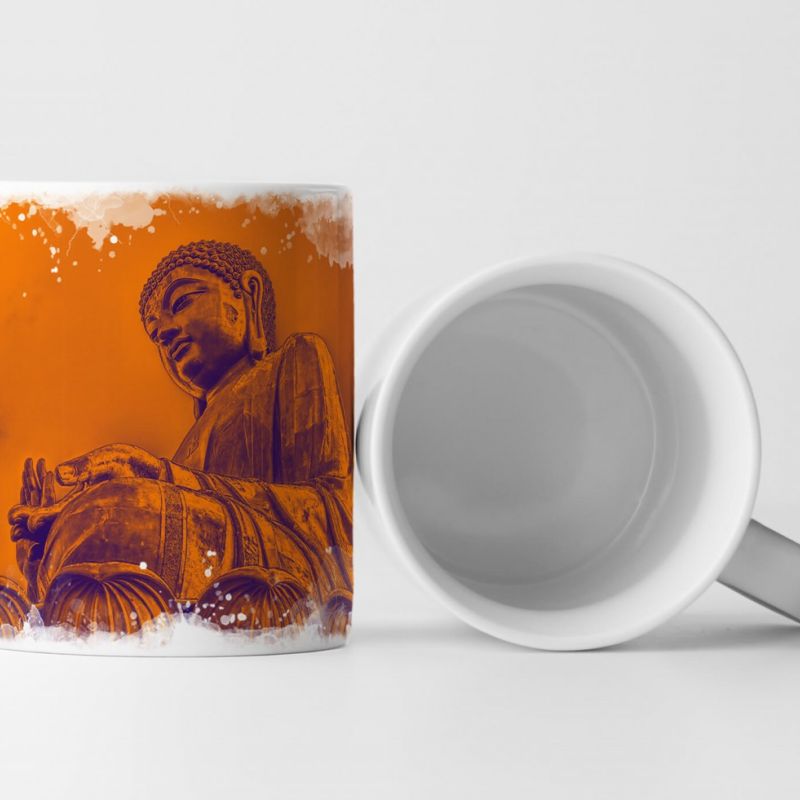 Tasse Geschenk Großer Buddha in Hong Kong