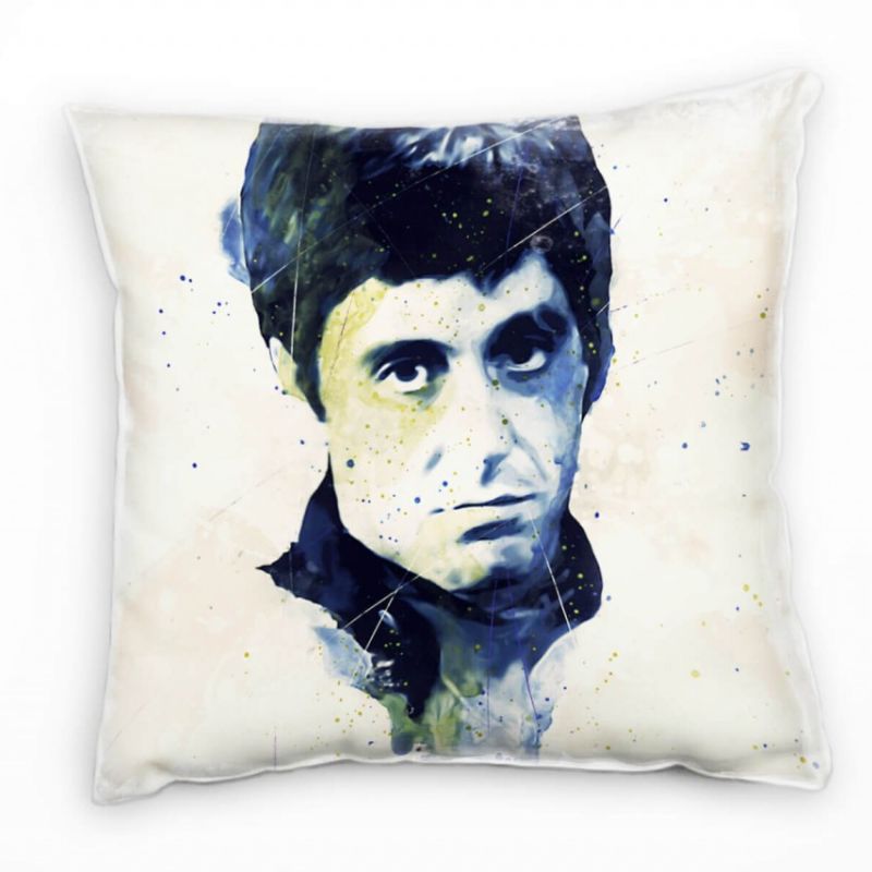 Al Pacino Scarface I Deko Kissen Bezug 40x40cm für Couch Sofa Lounge Zierkissen