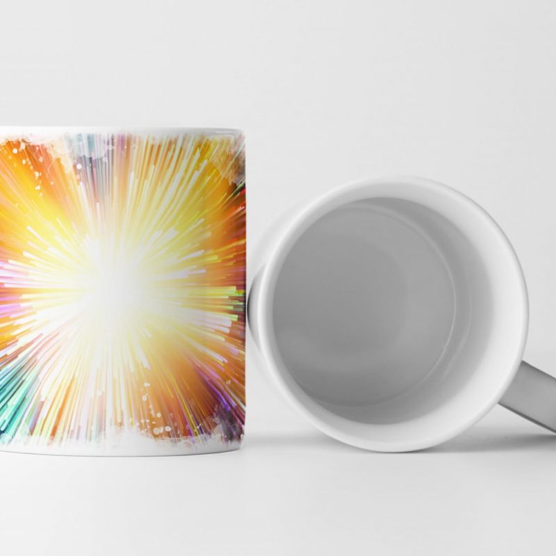 Tasse Geschenk Bild – Farbenexplosion