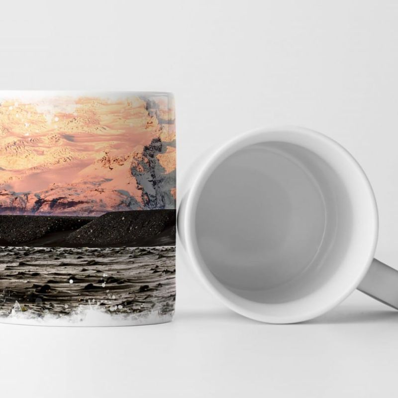 Tasse Geschenk vereiste Landschaft