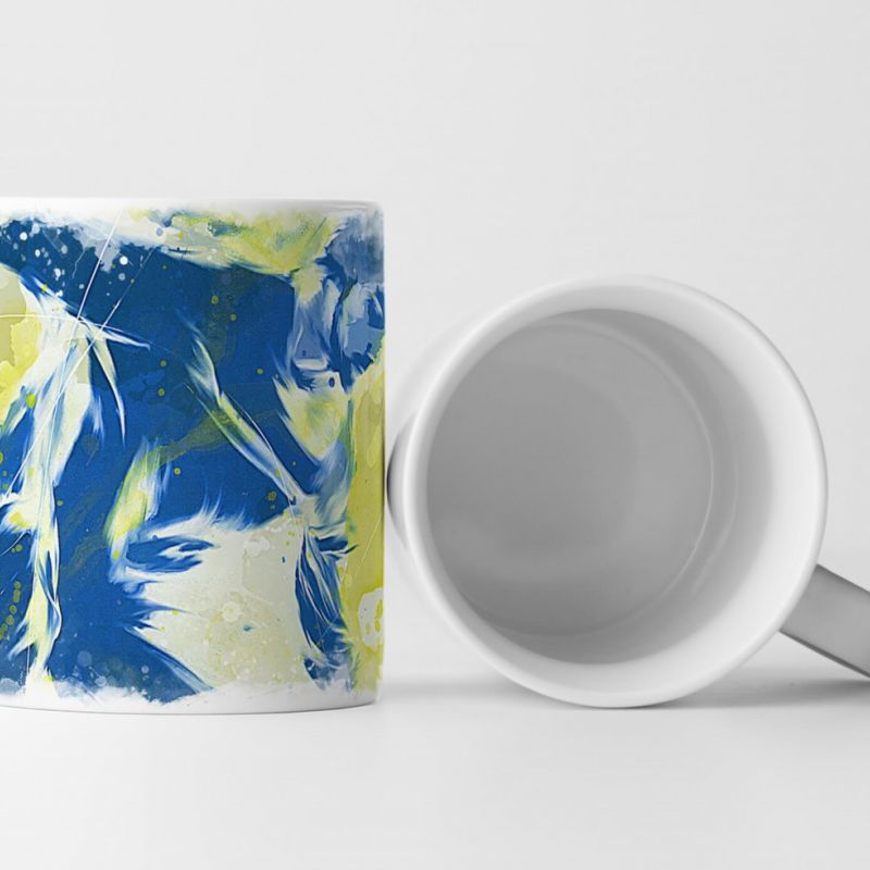 Skateboarding II Tasse als Geschenk,  Design Sinus Art