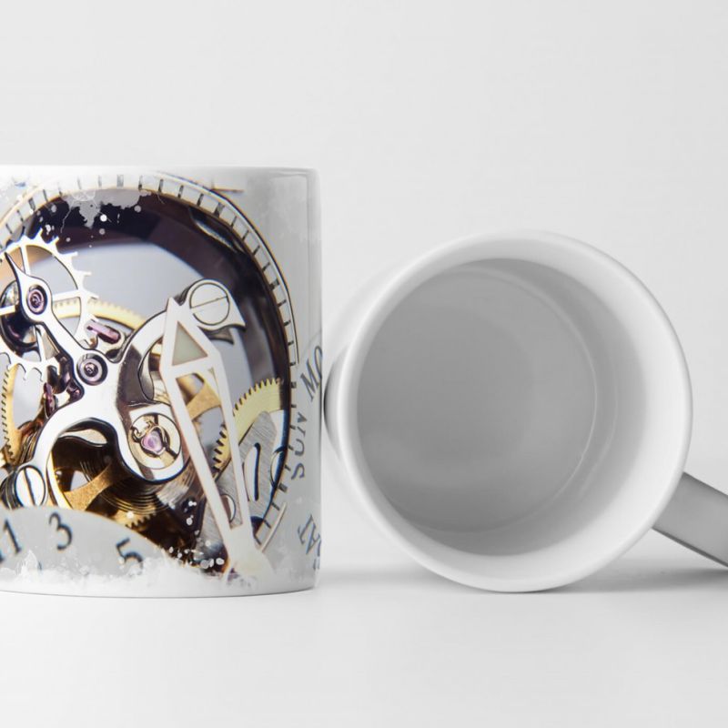 Tasse Geschenk Luxuriöse Golduhr