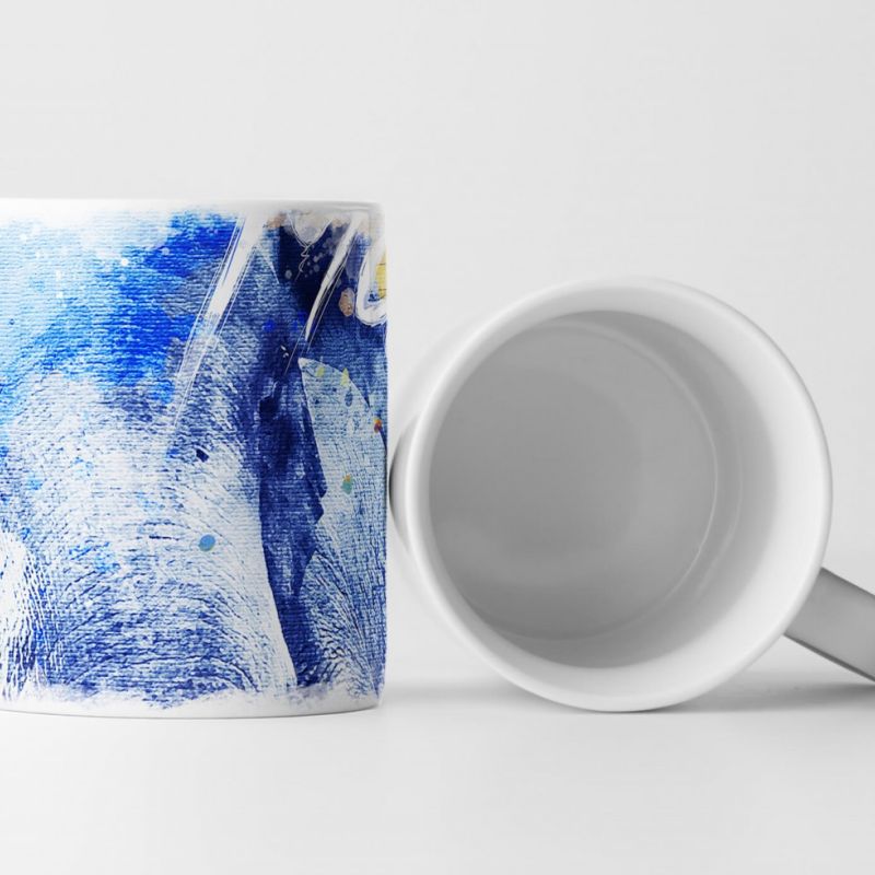 Sitting Elephant Tasse als Geschenk,  Design Sinus Art