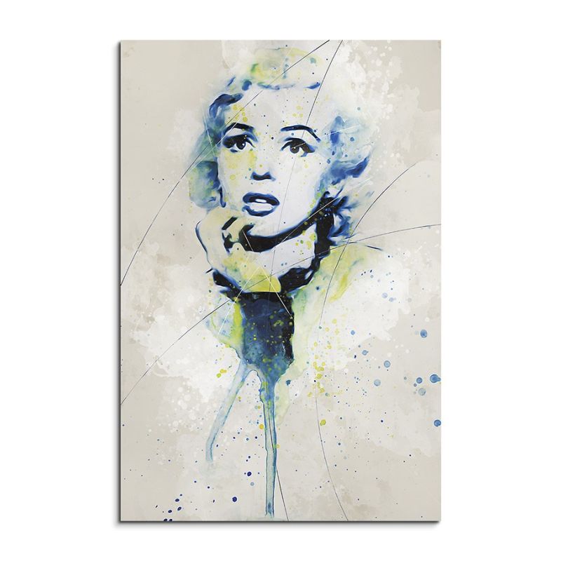 Marilyn Monroe I Aqua 90×60 cm Aquarell Kunstbild