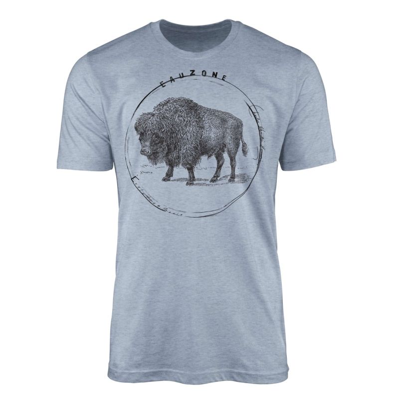 Evolution Herren T-Shirt Bison