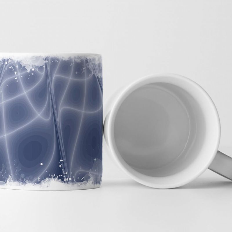 Tasse Geschenk Digitale Grafik – Lichtreflexe und Bahnen