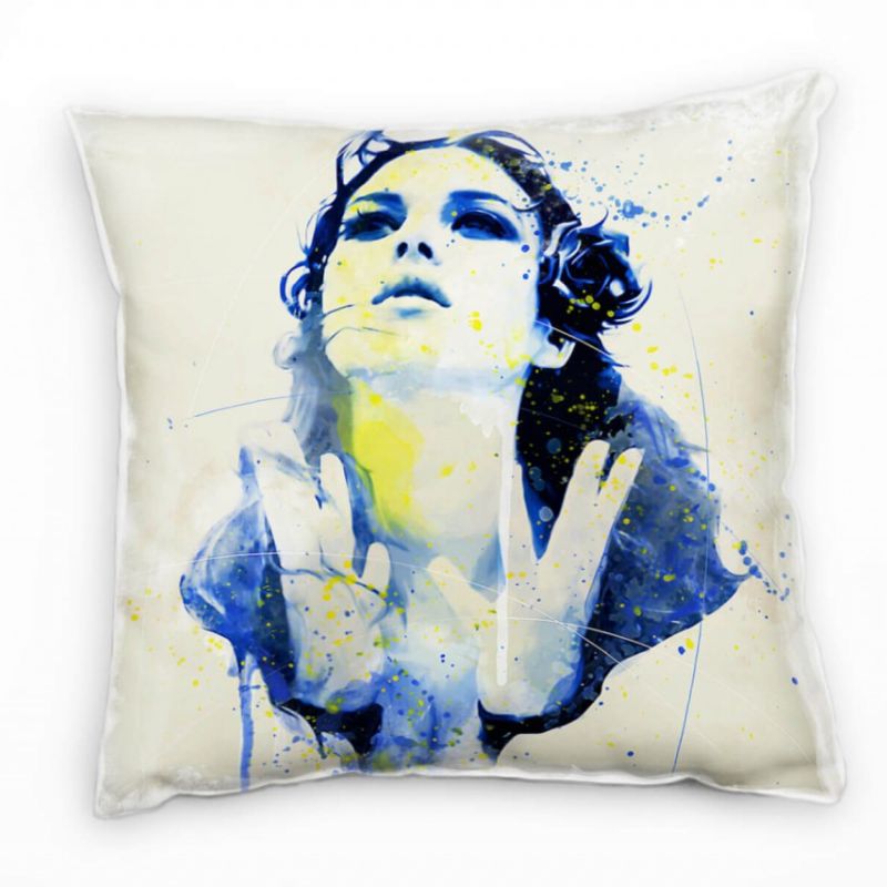 Monica Bellucci VII Deko Kissen Bezug 40x40cm für Couch Sofa Lounge Zierkissen