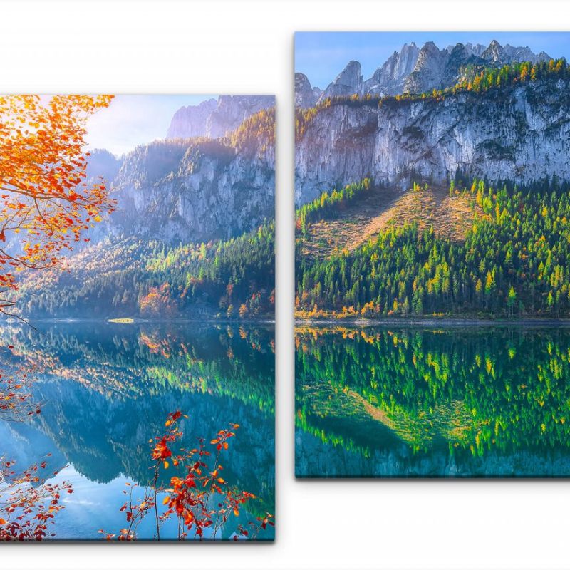 schöne Herbst Landschaft Wandbild in verschiedenen Größen