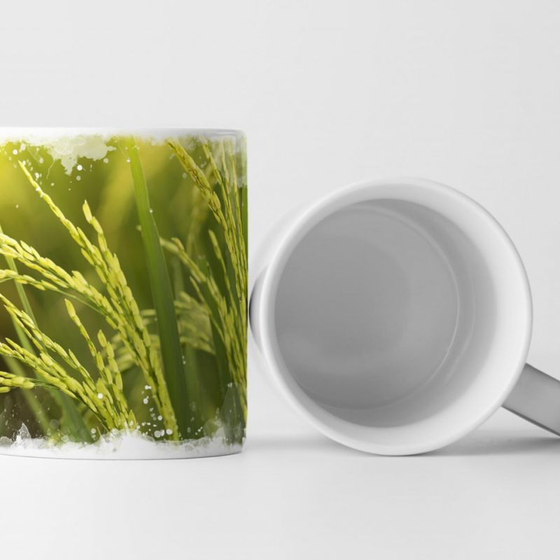 Tasse Geschenk Naturfotografie – Reisfelder Indonesien