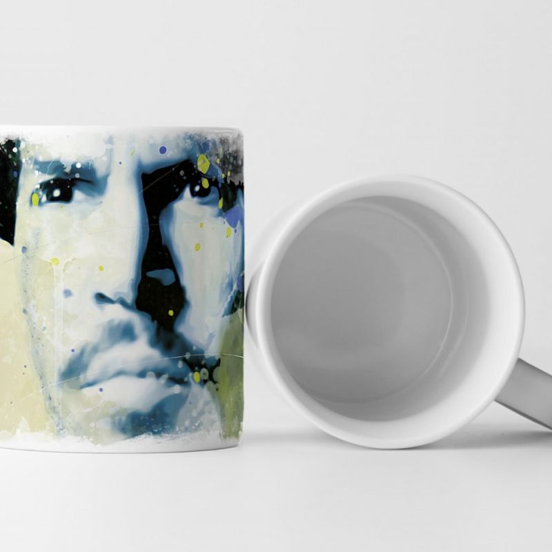 Johnny Depp IV Tasse als Geschenk,  Design Sinus Art