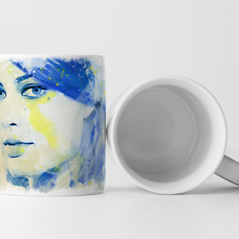 Margot Robbie IV Tasse als Geschenk,  Design Sinus Art