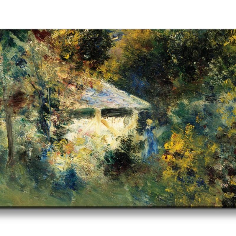 Remaster 120x60cm Pierre-Auguste Renoir weltberühmtes Wandbild Impressionismus Louveciennes zeitlose