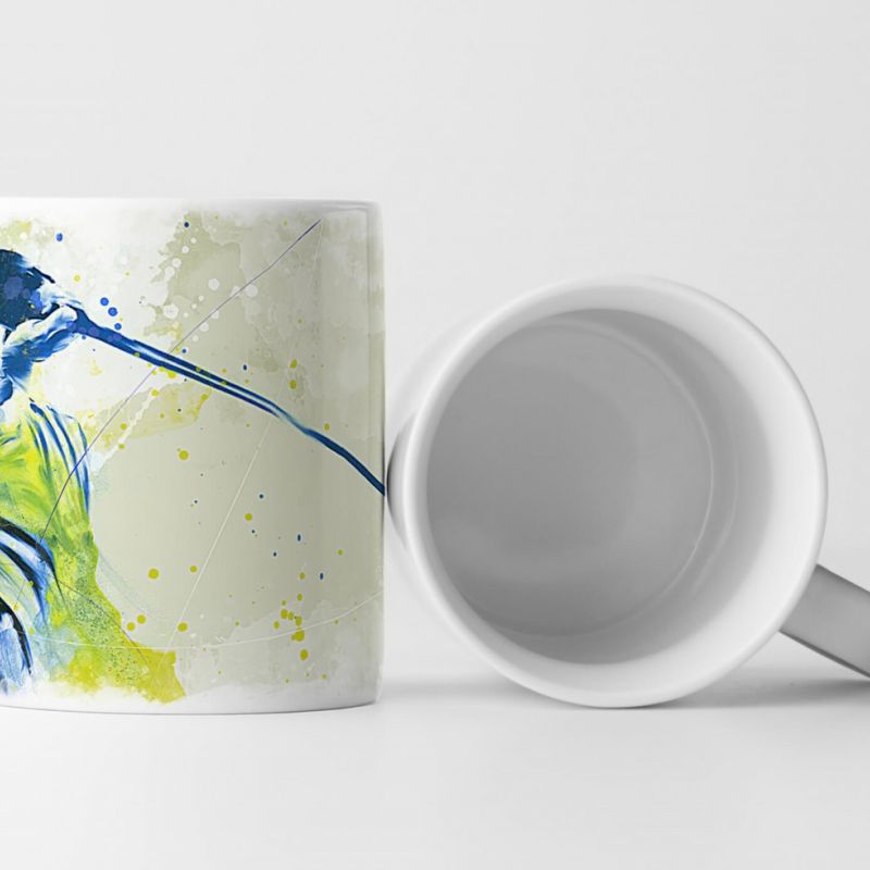 Golf Tasse als Geschenk,  Design Sinus Art