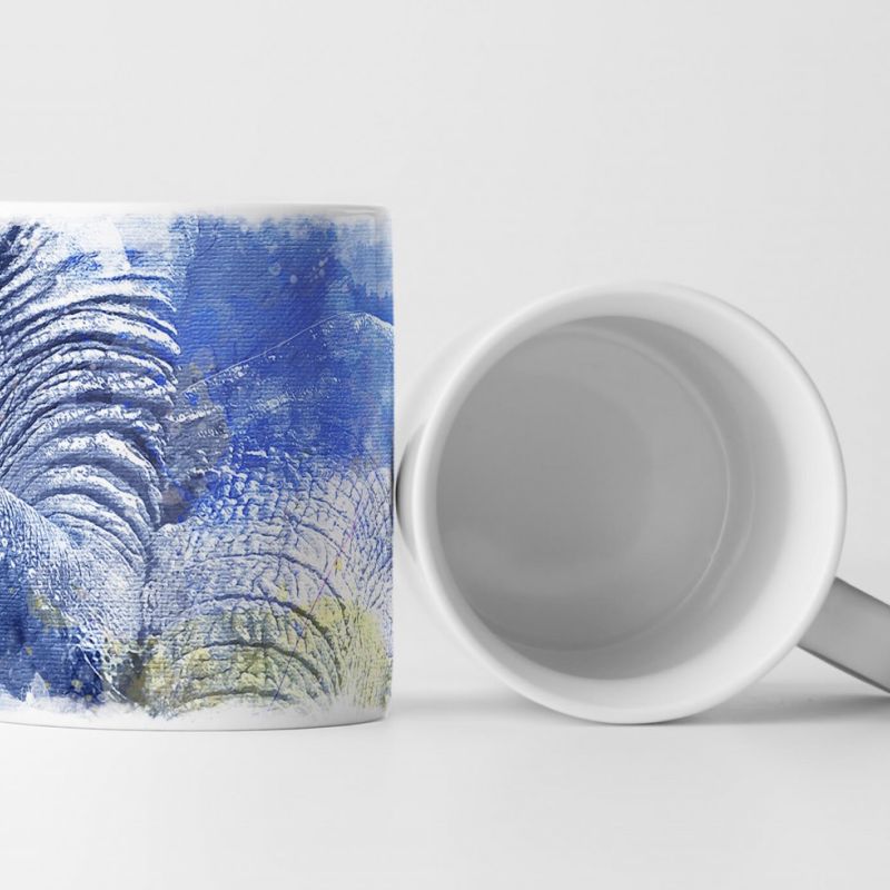 Elephant Mother Tasse als Geschenk,  Design Sinus Art