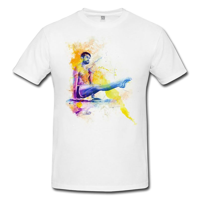 Turnen III  Herren und Damen T-Shirt Sport Motiv aus Paul Sinus Aquarell