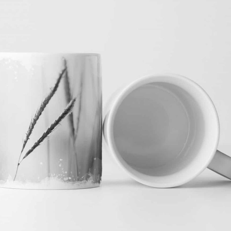 Tasse Geschenk Naturfotografie – Grashalme im Wind