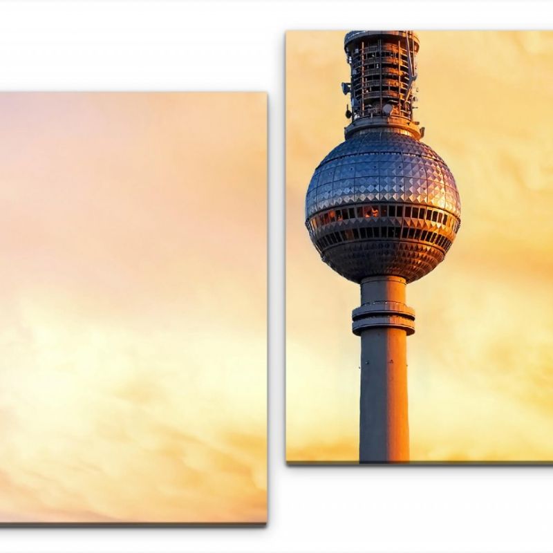 Berliner Fernsehturm Wandbild in verschiedenen Größen