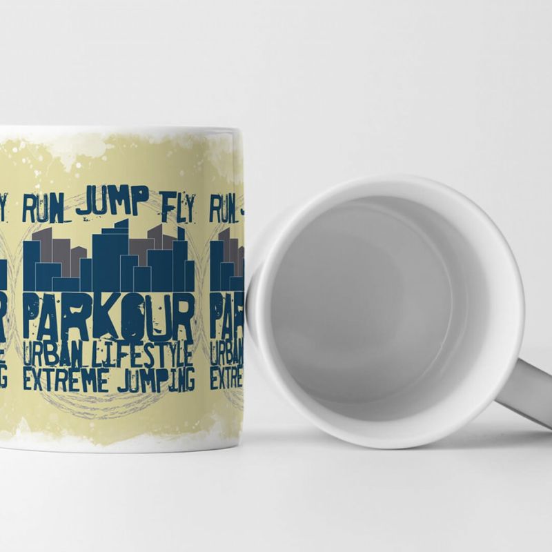 EAU ZONE Motiv Spruch Tasse Geschenk