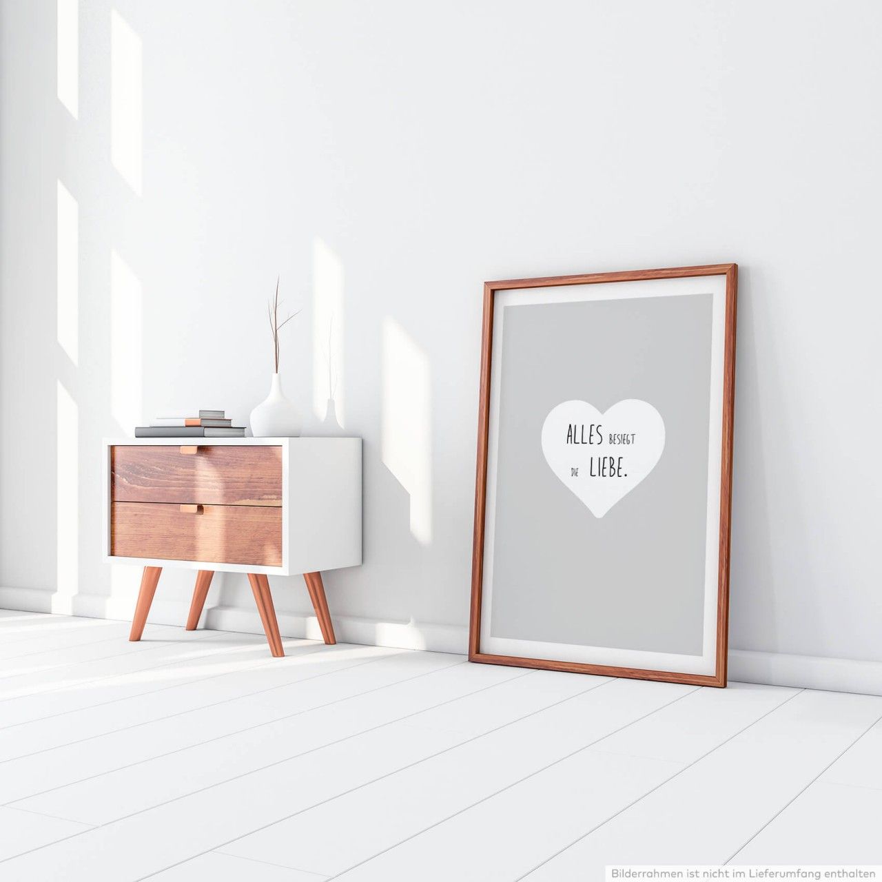 Poster in 60x90cm – Abwarten und Tee trinken., Poster in 60x90cm – Alles besiegt die Liebe., Poster in 60x90cm – Alles Gescheite ist schon gedacht worden, man muss nur versuchen, es noch einmal, Poster in 60x90cm – Alles was du willst, ist auf der anderen Seite der Angst., Poster in 60x90cm – Am Ende der Ausreden beginnt dein Leben., Poster in 60x90cm – An der Vergangenheit hängt nur, wer keinen Mut für die eigene Zukunft hat., Poster in 60x90cm – Anfangen ist leicht, beharren ist Kunst., Poster in 60x90cm – Arbeit, Müßigkeit und Ruh, schliesst dem Arzt die Türe zu., Poster in 60x90cm – Auch aus Steinen, die einem in den Weg gelegt werden, kann man schönes bauen., Poster in 60x90cm – Auch im Alphabet kommt Anstrengung vor Erfolg., Poster in 60x90cm – Aufwachen ist die beste Art, seine Träume wahr zu machen., Poster in 60x90cm – Beginne dich selbst zu lieben und es wird dich nicht interessieren wer dich hass, Poster in 60x90cm – Bevor wir fallen, fallen wir lieber auf., Poster in 60x90cm – Chancen multiplizieren sich, wenn man sie ergreift., Poster in 60x90cm – Das beste Gebet ist Geduld., Poster in 60x90cm – Das Leben ist ein Spiel, spiele um zu gewinnen., Poster in 60x90cm – Das Leben und dazu eine Katze, das gibt eine unglaubliche Summe., Poster in 60x90cm – Das Leben und die Liebe können einfach sein, wenn du es leicht nimmst., Poster in 60x90cm – Dein Körper kann alles schaffen. Es ist dein Geist, den du überzeugen musst., Poster in 60x90cm – Dein stärkster Muskel ist dein Wille!, Poster in 60x90cm – Denke daran, dass schweigen manchmal die beste Antwort ist., Poster in 60x90cm – Denken wird Angst nicht überwinden. Handeln schon!, Poster in 60x90cm – Der beste Anker ist das Haus., Poster in 60x90cm – Der Charakter ruht auf der Persönlichkeit, nicht auf den Talenten., Poster in 60x90cm – Der Clown ist die wichtigste Mahlzeit am Tag., Poster in 60x90cm – Der Geist ist die Quelle aller Verwirrung., Poster in 60x90cm – Der Kuss ist der Reim im Gedicht der Liebe., Poster in 60x90cm – Der Verstand teilt, aber das Herz verbindet., Poster in 60x90cm – Der Weg liegt nicht im Himmel der Weg liegt im Herzen., Poster in 60x90cm – Der Wille ist der Schlüssel, der Weg nur das Schloss, und der Mut die Klinke., Poster in 60x90cm – Die Gegenwart ist der größte Baustein der Zukunft., Poster in 60x90cm – Die grausame Ironie der Hausarbeit ist: Die Leute bemerken nur wenn du sie nicht, Poster in 60x90cm – Die Herrschaft über den Augenblick ist die Herrschaft über das Leben., Poster in 60x90cm – Die Küsse sind das Kleingeld der Liebe., Poster in 60x90cm – Die Liebe ist blind, oder sie drückt ein Auge zu., Poster in 60x90cm – Die Lippen einer Frau sind das Tor zu ihrer Seele., Poster in 60x90cm – Die schönsten Erinnerungen sammelt man zu zweit., Poster in 60x90cm – Die schwierigste Zeit in unserem Leben ist die beste Gelegenheit, innere Stärke, Poster in 60x90cm – Die Welt urteilt nach dem Scheine., Poster in 60x90cm – Die wertvollsten Erinnerungen fangen mit Mut an., Poster in 60x90cm – Du bekommst nichts sauber, ohne etwas anderes schmutzig zu machen., Poster in 60x90cm – Du kannst die Zukunft verändern mit dem was du heute tust., Poster in 60x90cm – Du wirst morgen sein, was du heute denkst., Poster in 60x90cm – Dumme Gedanken hat jeder, aber der Weise verschweigt sie., Poster in 60x90cm – Egal wie gut es dir geht, Bill Gates besser., Poster in 60x90cm – Ein Kuss ist die schönste Art, gemeinsam den Mund zu halten., Poster in 60x90cm – Ein Mensch ohne Ziele ist wie ein Vogel ohne Flügel., Poster in 60x90cm – Ein Tag ohne ein Lächeln ist ein verschwendeter Tag., Poster in 60x90cm – Ein weises Mädchen kennt ihre Grenzen, ein cleveres Mädchen weiß, dass Sie keine, Poster in 60x90cm – Ein Ziel ist ein Traum mit Termin., Poster in 60x90cm – Einen Kuss kann man abwischen, aber das Feuer im Herzen nicht löschen., Poster in 60x90cm – Eines meiner Ziele ist, immer Ziele zu haben., Poster in 60x90cm – Ene kluge Frau vergisst nie ein Rätsel zu sein., Poster in 60x90cm – Erinnere dich daran, warum du begonnen hast., Poster in 60x90cm – Erstrebe das, womit du glücklich bist., Poster in 60x90cm – Es gibt keine Ausrede, es nicht zu versuchen., Poster in 60x90cm – Es gibt keinen Weg zum Glück. Glücklich-sein ist der Weg., Poster in 60x90cm – Es gibt Wichtigeres im Leben, als beständig dessen Geschwindigkeit zu erhöhen., Poster in 60x90cm – Es ist dein Leben, verpass es nicht., Poster in 60x90cm – Es ist der Geist, der sich den Körper baut., Poster in 60x90cm – Es ist ein guter Tag um einen guten Tag zu haben., Poster in 60x90cm – Es ist nicht der Berg, den wir bezwingen  wir bezwingen uns selbst., Poster in 60x90cm – Es ist nicht genug zu wissen, man muss auch anwenden. Es ist nicht genug zu woll, Poster in 60x90cm – Es ist nirgends schöner als daheim, und wenn das zuhause bloß ein Saustall ist.