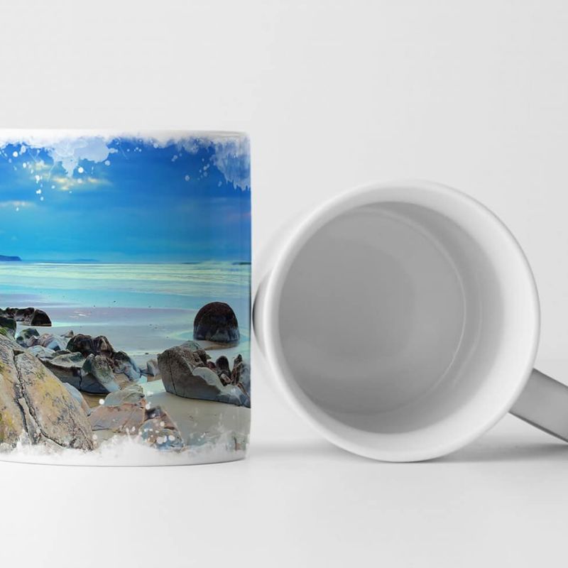 Tasse Geschenk Landschaftsfotografie – Sonnenaufgang in Neuseeland