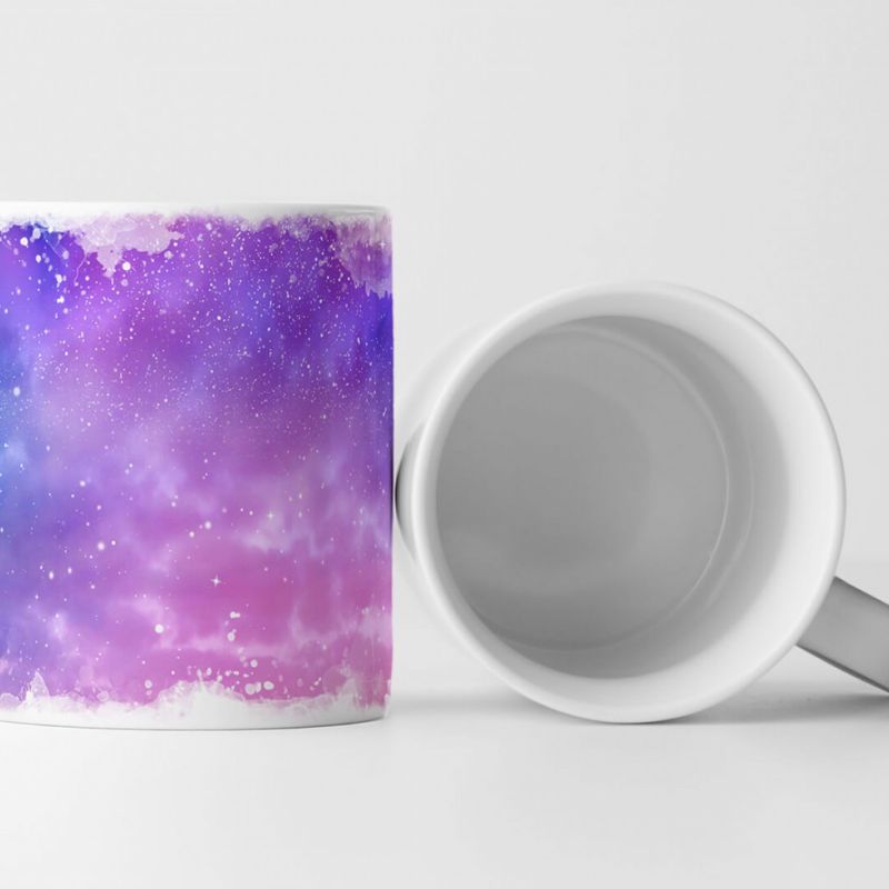 Tasse Geschenk Künstlerische Fotografie – Farbenfroher Sternenhimmel