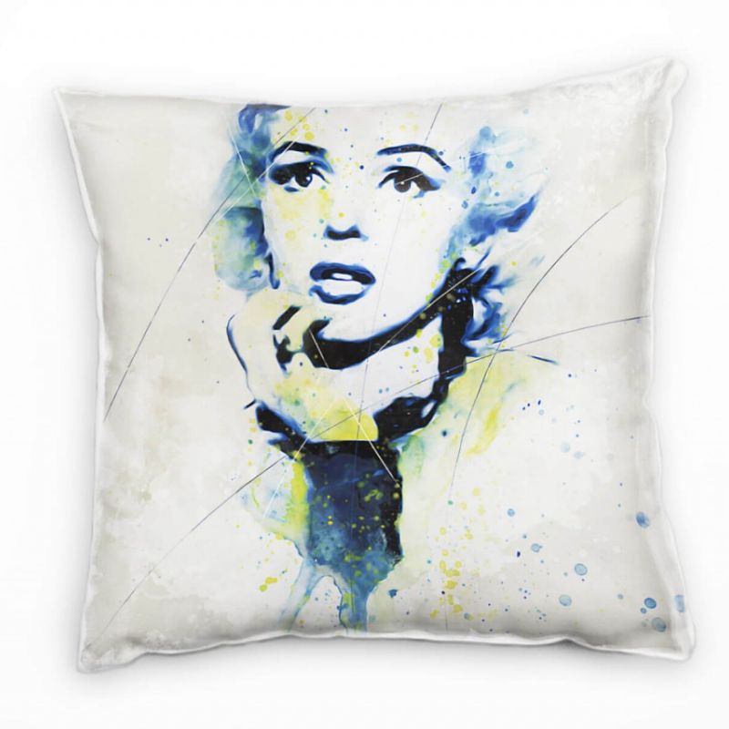 Marilyn Monroe I Deko Kissen Bezug 40x40cm für Couch Sofa Lounge Zierkissen