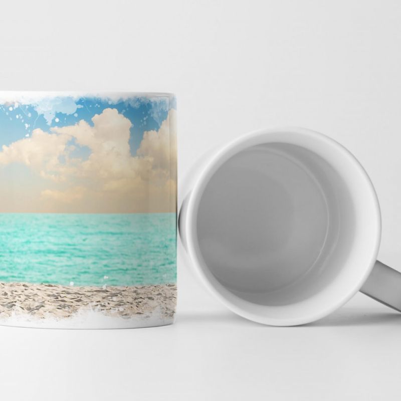 Tasse Geschenk Türkisblaues Meer – Fotografie