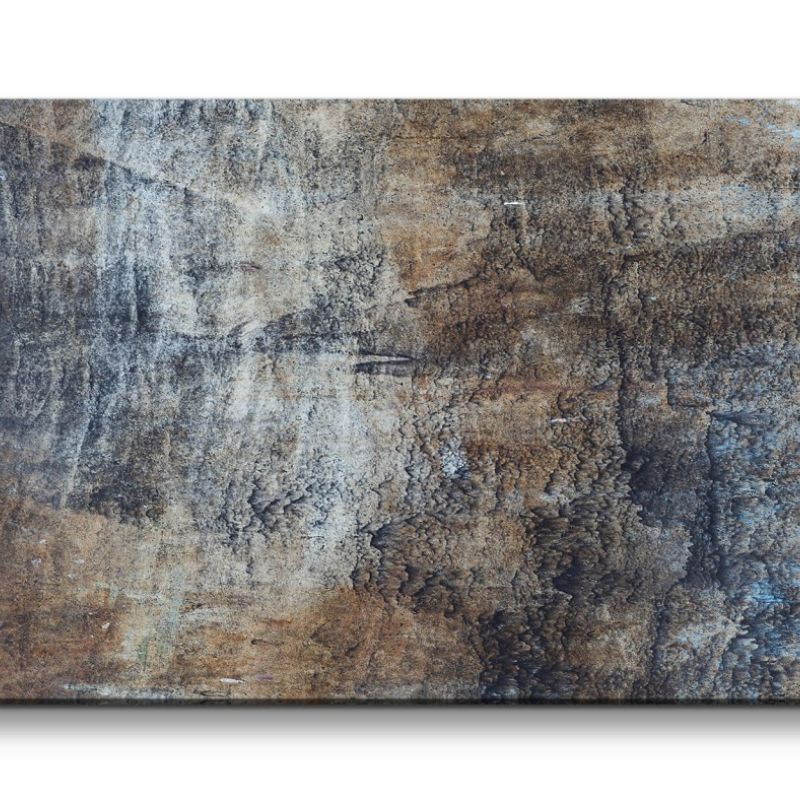 Leinwandbild 120x60cm Abstrakte Struktur alte Wand Dekorativ Modern